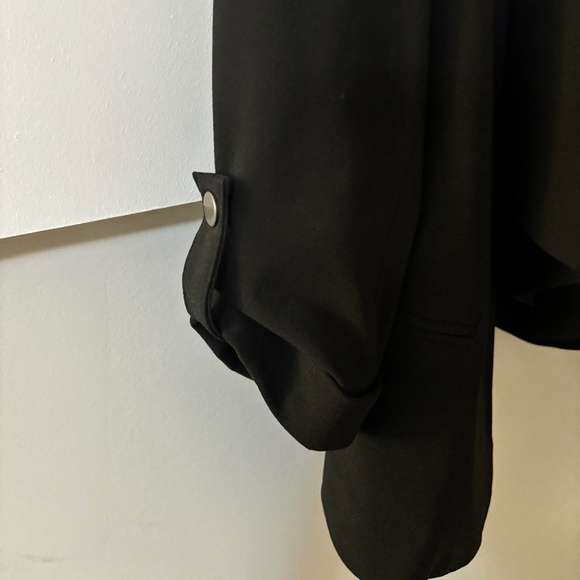Ricki's Black Blazer with 3/4 Length Sleeves EUC - Picture 2 of 4